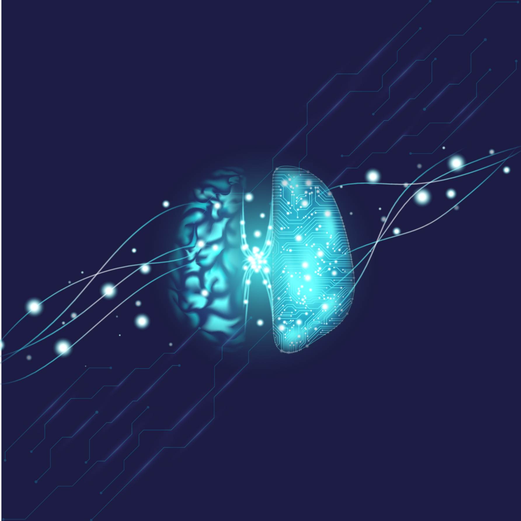 Collaboration of AI and humans